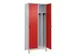 locker voor scheiding van kleding,HxBxD 1950x800x500mm,2vak