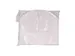 Koksmuts Grande Lux non woven viscose Wit 25cm geperf. kroon 50 stuks