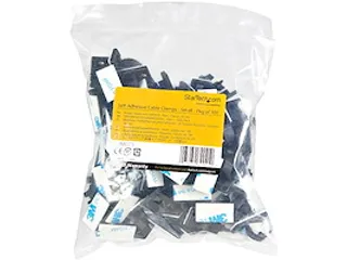 Zelfklevende Kabelmanagement Clips 5.5mm zwart 100 stuks - 8