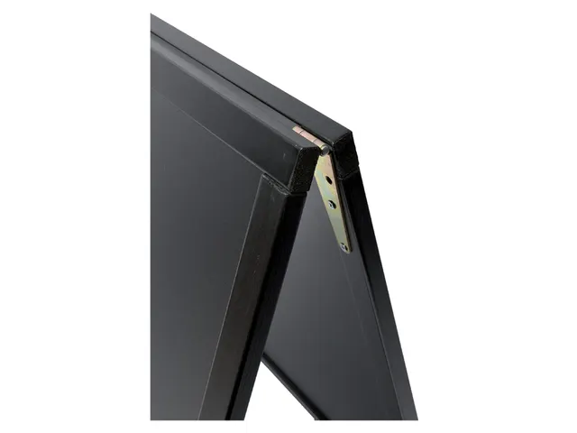 Panneau trottoir Securit 550x850x30mm bois noir