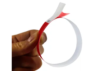 Polsband Combicraft Tyvek rood 100 stuks - 4