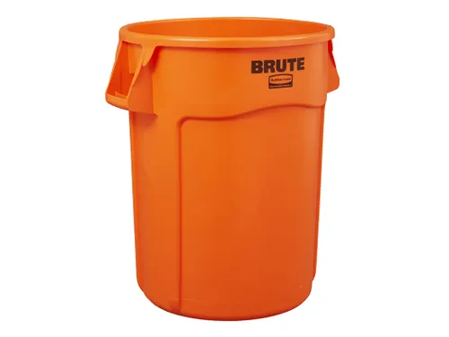 Ronde Brute container 121.1 Liter Oranje