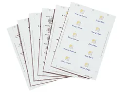 Kaart Badge Durable Duraprint 54x90mm