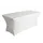 Hoes voor Tafel Wit Stretch Rechthoekig 180x75x74 cm