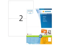 HERMA 4628 Premium etiketten A4 210x148mm Wit 400 stuks