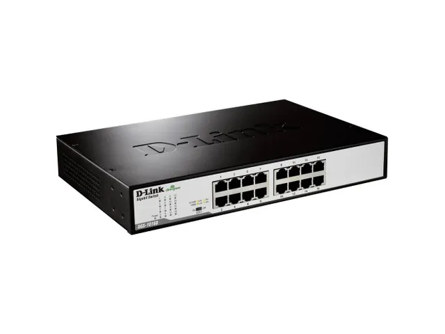 D-Link DGS-1016D/E DGS-1016D Netwerk switch 16 poorten 1 GBit/s