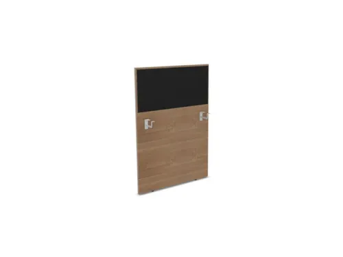 baliepaneel,v. bureau,aanbouw links,B 800mm,NT-cherry,BN8033-zwart