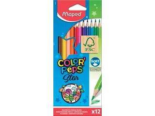 Maped Kleurpotlood Color'Peps 12 Potloden - 1
