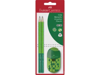 potlood Faber-Castell Grip 2001 met puntenslijper op BC - 2