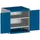 kast met geperforeerde platen,HxBxD 800x800x525mm,2xStalen bodem