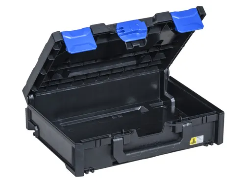 Assortimentskoffer,HxBxD 118x396x296mm,ABS,koffer zwart