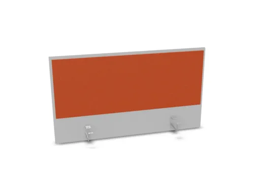 opzetpaneel bureau aanbouw achter MP-lichtgrijs BN3012-oranje 1000mm