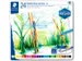 Crayon aquarelle Boîte métallique 24 crayons