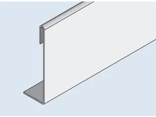 bureaupaneel,v. inhaakstelling,HxB 75x1000mm,m. verstevigingstraversen - 4