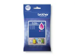 Inktcartridge Brother LC-528M rood 5.000 pagina's
