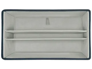 Leitz Hot Desking Stoffen opbergtas Fluweel Grijs 35,5x21x20cm - 9