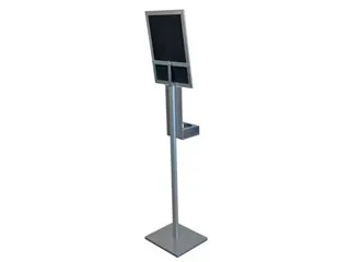 Desinfectiezuil 150 cm clicklijst A3 - 6
