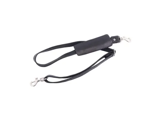R-Go Viva Laptoptas zwart leder 15.6 inch