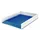 Brievenbak Leitz WOW wit/blauw C4 A4+