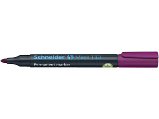 Marker Schneider Maxx 130 permanent ronde punt paars - 4