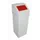 afvalverzamelaar,1x65l,HxBxD 900x315x315mm,binnenbak staal