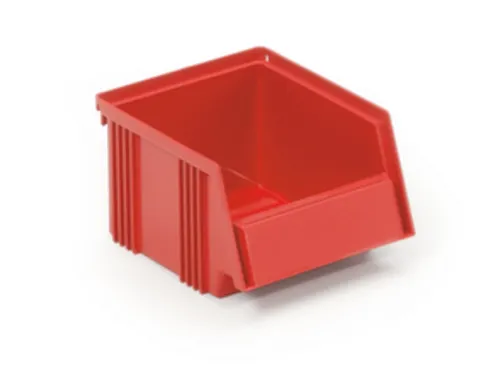 magazijnbak,HxBxD 105x149x192mm,1,5l,PP,rood