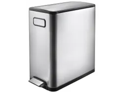 Stijlvolle Pedaalemmer Ecofly Step Bin 20 Liter Mat Rvs