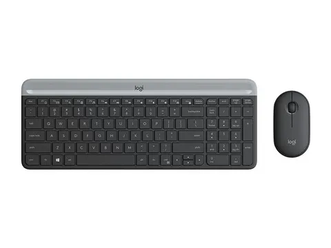 Logitech MK470 QWERTY Toetsenbord + Muis