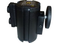 Afzetsysteem Afzetband 3.7m Magnetisch Zwart Bandkleur Bordeaux