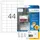 HERMA 4690 Weervaste Folie-etiketten A4 48,3x25,4mm Wit 1100 stuks