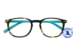 Leesbril I Need You +2.00 dpt Junior Selection bruin-turquoise