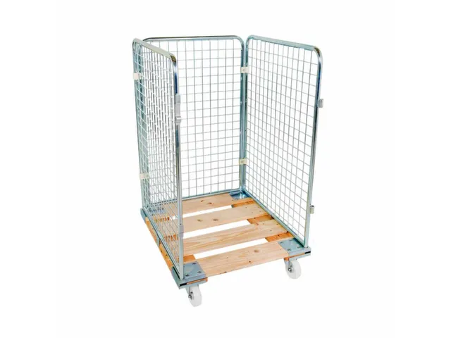 rolcontainer,draagverm. 500kg,HxLxB 1210x810x724mm,nuttige H 1020mm