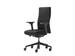 Draaistoel,Synchroonmech.,Armleuningen Verst.,Zitting Polyester Zwart