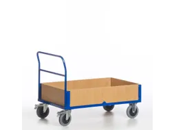boordwandwagen,draagverm. 600kg,laadvl. LxB 850x470mm,houtplaat