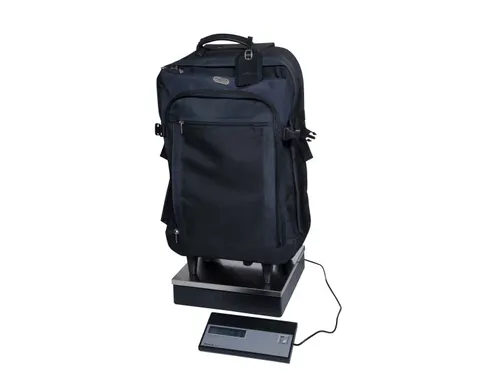 Pakketweger MAULparcel, apart display, 50kg RVS plateau