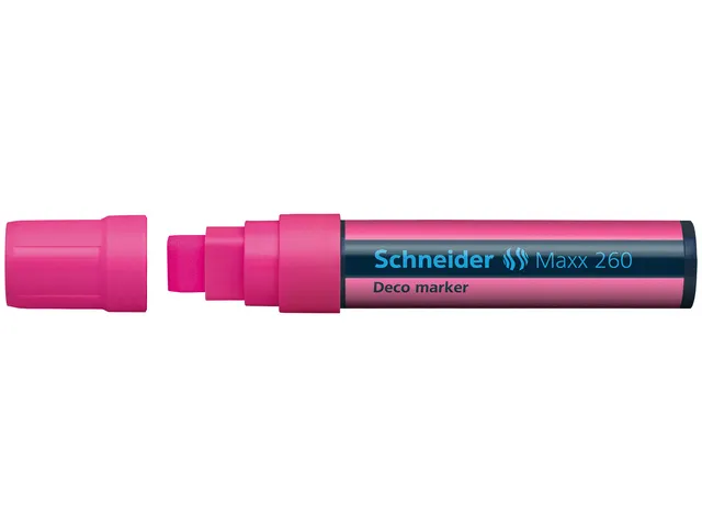 Marqueur craie Schneider Maxx 260 Rose fluo