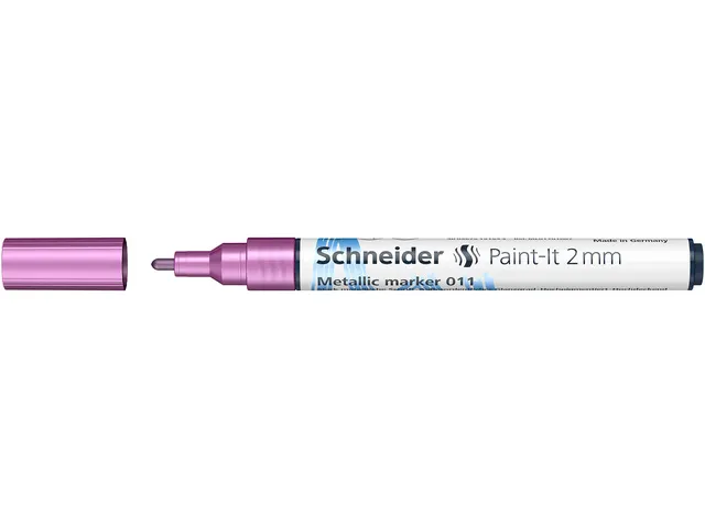 Metallic marker Schneider Paint-It 011 2mm paars metallic