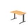 In hoogte verstelbaar bureau,HxBxD 680-850x1200x800mm,blad beuken