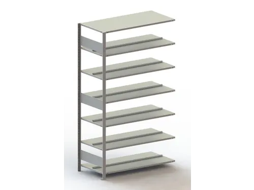 dossierstelling,aanbouwveld,HxBxD 2200x1256x636mm,vaklast 100kg
