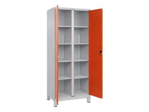 wasgoedverdeelkast,HxBxD 1950x800x500mm,vak B 400mm,cilinderslot