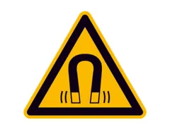 Waarschuwingsbord,V. Binnen/Buiten,Waarschuwing: Magnetisch Veld