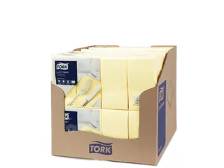 Tork 477427 Lunchservet Advanced Champagne 33x33cm - 3