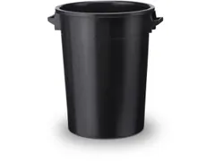 ton,HxØ 670x520mm,100l,HDPE,zwart