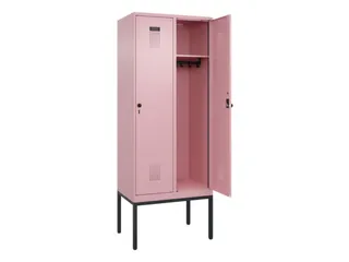 locker,HxBxD 2120x800x500mm,2vak,vak B 400mm,draaigrendel - 1