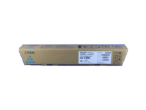 842096 RICOH MP toner cyan Type MPC406