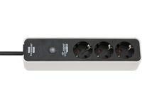 Stekkerdoos Brennenstuhl WIFI Connect 3-voudig 1,5m zwart wit