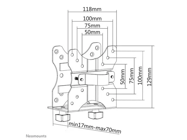 NeoMounts Thin Client Holder NM-TC100BLACK