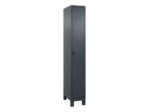 locker,HxBxD 1950x300x500mm,1vak,vak B 300mm,draaigrendel,voeten