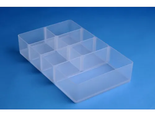 Vakkenverdeler Really Useful 9 liter 7 vakken 345x215x70mm transparant