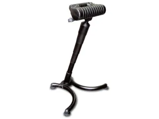 Stahulp Staalbuis H 670-900Mm Pu-Schuimzitting Zwart Schuine Zuil - 1